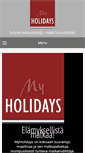 Mobile Screenshot of myholidays.fi