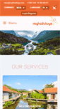 Mobile Screenshot of myholidays.mu